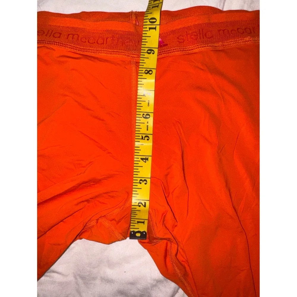 Stella McCartney Adidas Adizero lightweight orange‎ running leggings medium